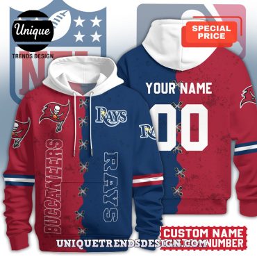 Tampa Bay Buccaneers x Tampa Bay Rays Hoodie