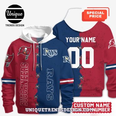 Tampa Bay Buccaneers x Tampa Bay Rays Hoodie