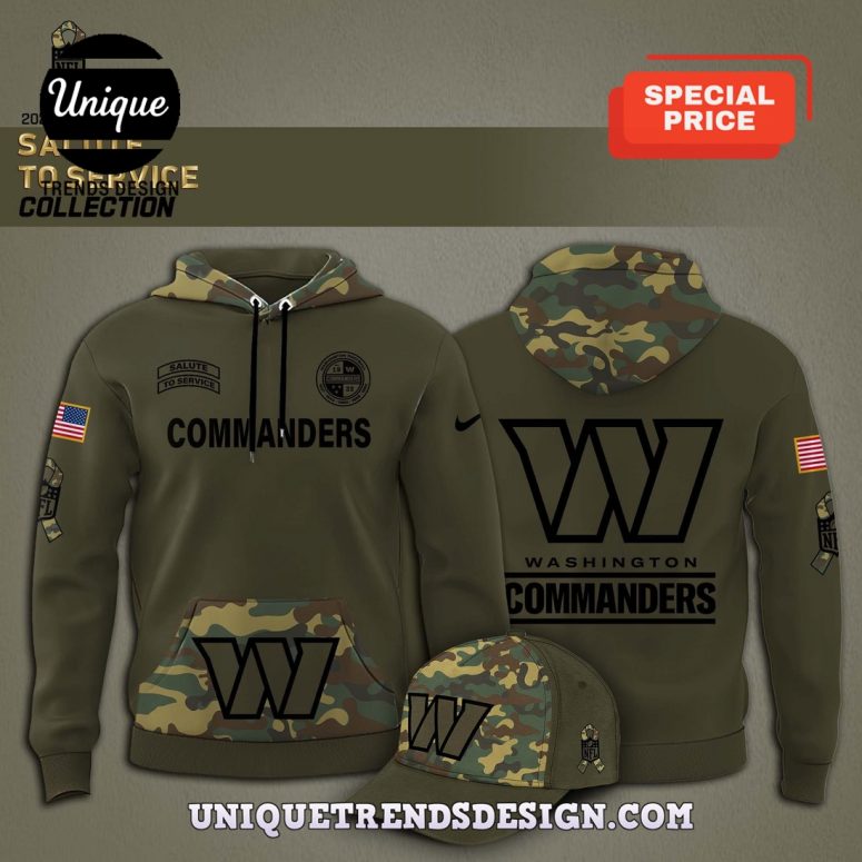 Washington Commanders Salute to Service Hoodie And Pant