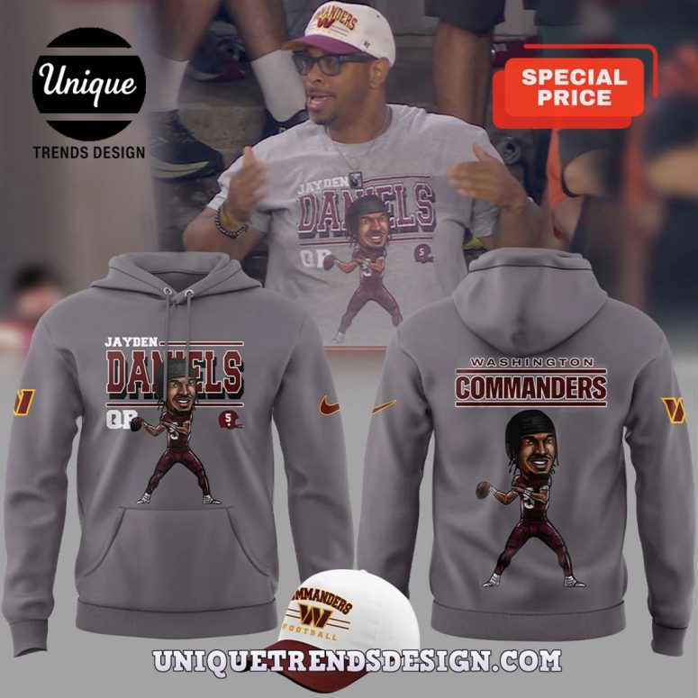Washington Commanders x Jayden Daniels Hoodie And Pant