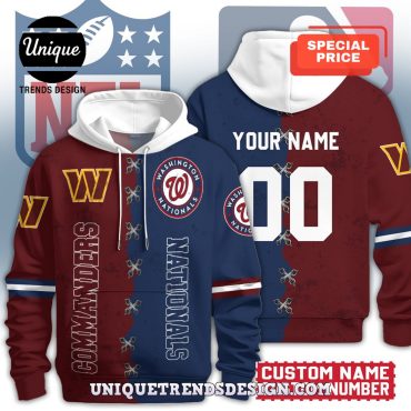 Washington Commanders x Washington Nationals Hoodie