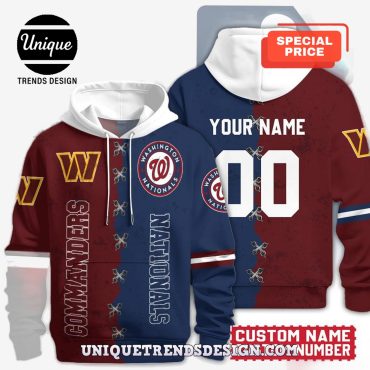 Washington Commanders x Washington Nationals Hoodie