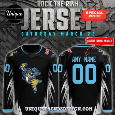 2025 Toledo Walleye x Rock the Rink Hockey Jersey