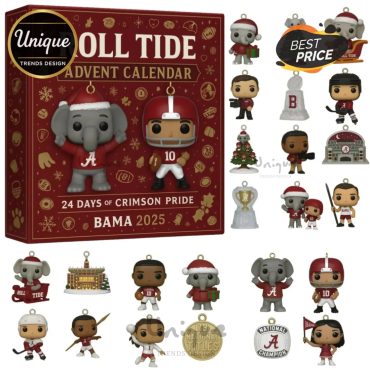 24 Days Of Alabama Crimson Tide 2025 Advent Calendar