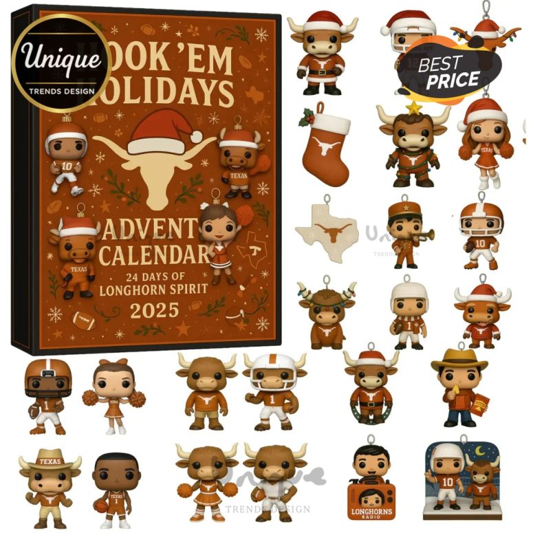 24 Days Of Texas Longhorns 2025 Advent Calendar
