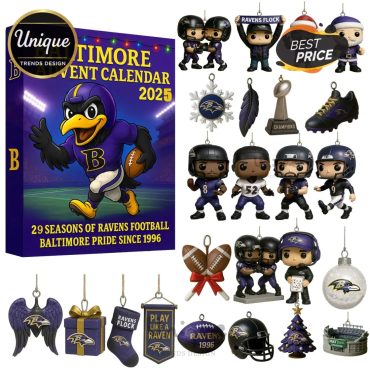 29 Season Of Baltimore Ravens Advent Calendar