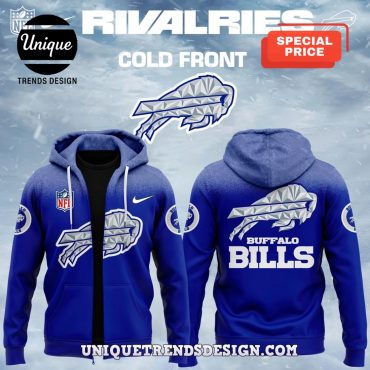 Buffalo Bills 2025 Rivalries Cold Front Hoodie