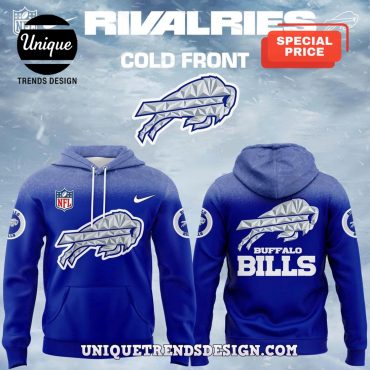 Buffalo Bills 2025 Rivalries Cold Front Hoodie