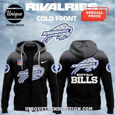 Buffalo Bills NFL Rivalries Cold Front Hoodie