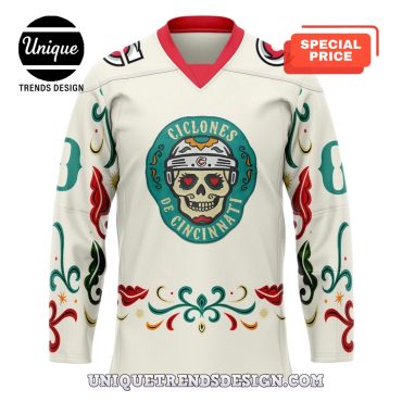Cincinnati Cyclones x Day of the Dead 2025 Hockey Jersey