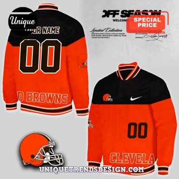 Cleveland Browns x Off Season 2025 Baseball Jacket