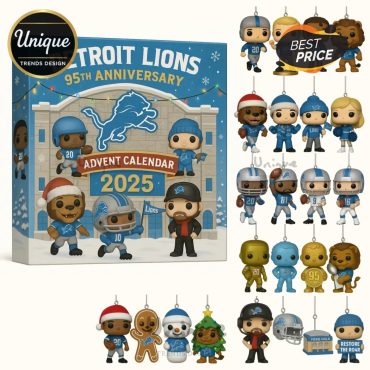 Detroit Lions 95th Anniversary Advent Calendar