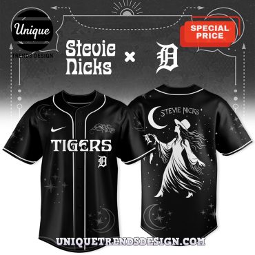Detroit Tigers x Stevie Nicks Tour Merch 2025 Jersey