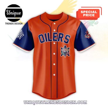 Edmonton Oilers x National Indigenous History Baseball Jersey