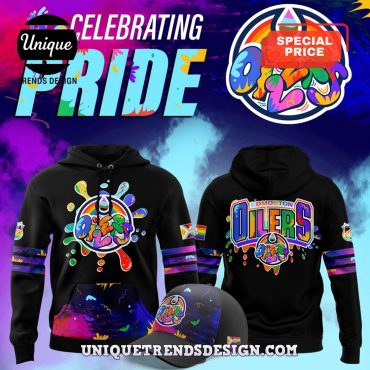 Edmonton Oilers x Pride Month 2025 Graffiti Hoodie And Cap