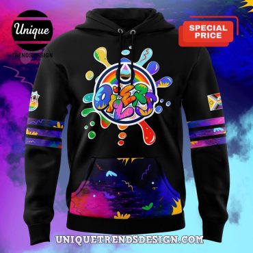 Edmonton Oilers x Pride Month 2025 Graffiti Hoodie And Cap