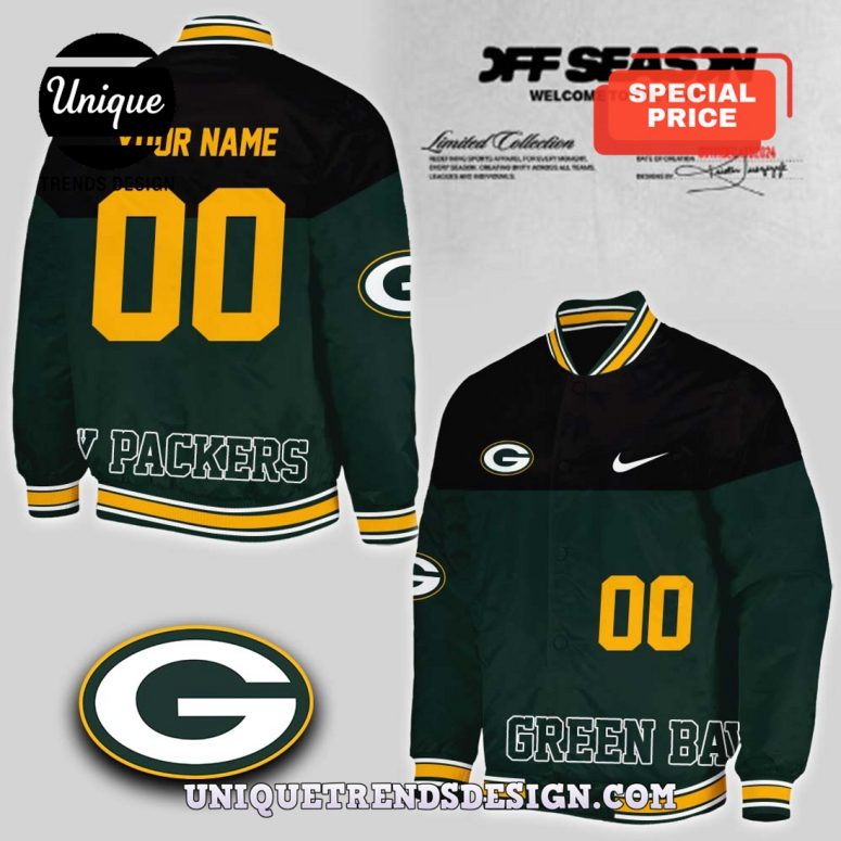 Green Bay Packers x Off Season 2025 Baseball Jacket