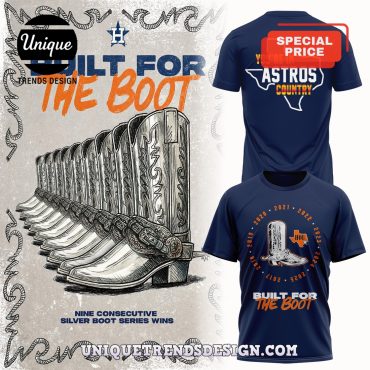 Houston Astros Silver Boot Dynasty 2025 Merch Shirt