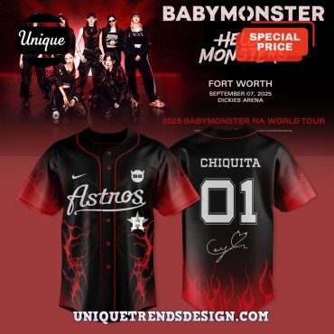 Houston Astros x Babymonster Chiquita Baseball Jersey