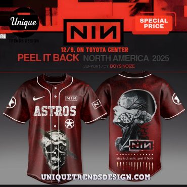 Houston Astros x Nine Inch Nails Peel It Back Tour Jersey