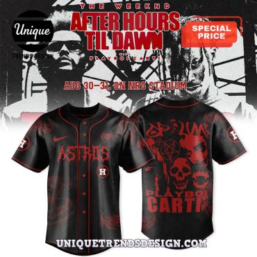 Houston Astros x Playboi Carti Fan Merch Jersey
