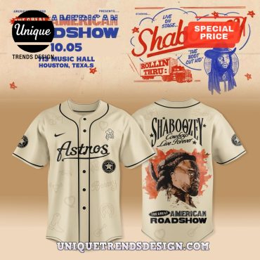 Houston Astros x Shaboozey Tour Merch Baseball Jersey