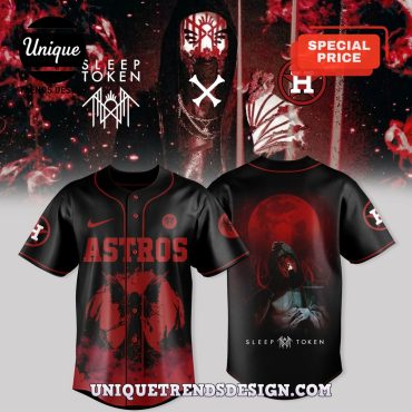 Houston Astros X Sleep Token Tour Merch Jersey