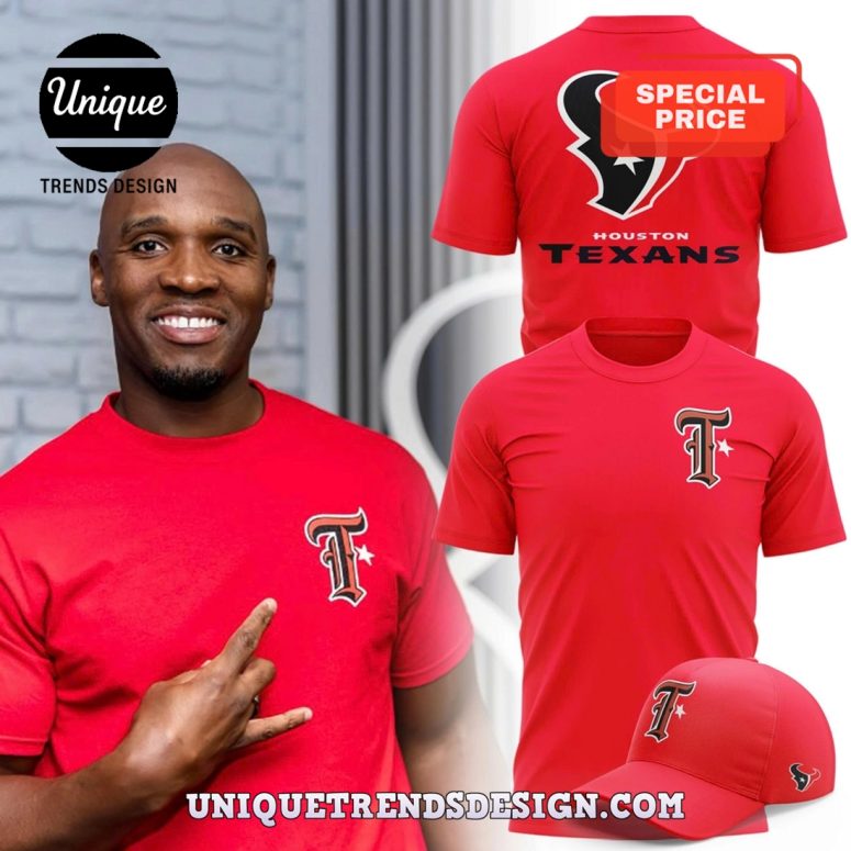 Houston Texans Fresh Threads Hoodie And Cap