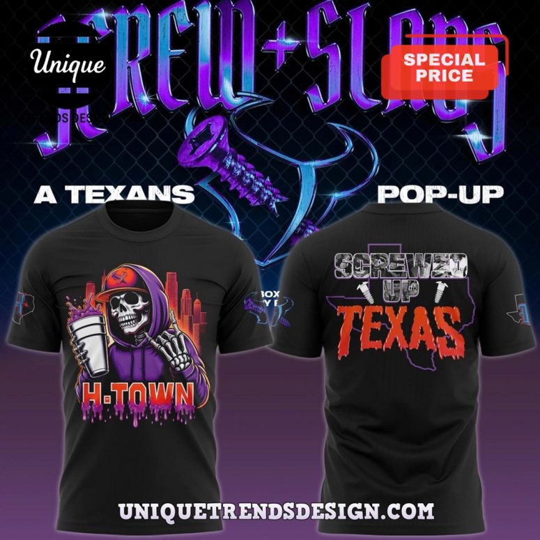 Houston Texans x DJ Screw Limited Edition Hoodie