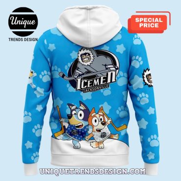 Jacksonville Icemen x Bluey Day 2025 Hoodie