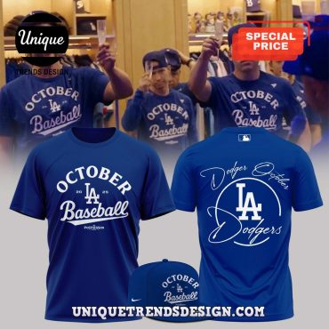 Los Angeles Dodgers 2025 October Ready Hoodie