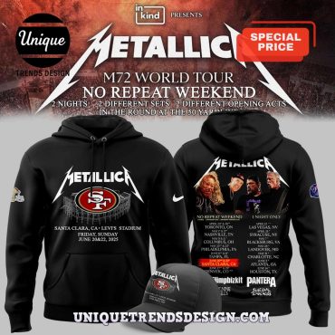 M72 World Tour x San Francisco 49ers Hoodie And Cap