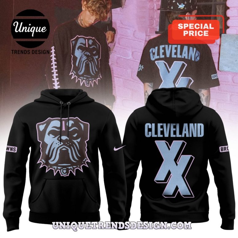 Machine Gun Kelly x Cleveland Browns Hoodie And Pant