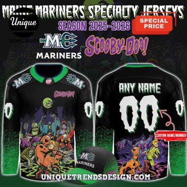 Maine Mariners x ScooBy Doo Night 2025 Hockey Jersey