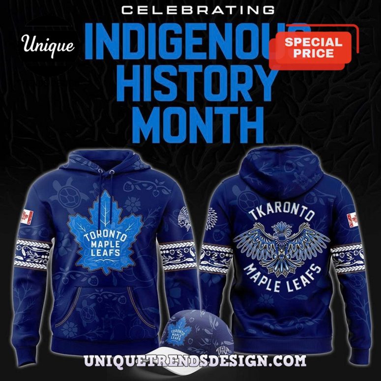 Maple Leafs 2025 Indigenous History Month Hoodie And Cap
