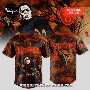 Milwaukee Brewers x Michael Myers 2025 Halloween Jersey