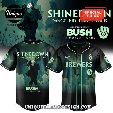 Milwaukee Brewers x Shinedown Dance Merch 2025 Jersey