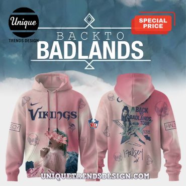 Minnesota Vikings x Halsey Back to Badlands Tour Hoodie