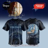 Minnesota Vikings X Laufey Tour Merch Baseball Jersey 2 Xlxld.jpg - demo10