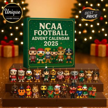 NCAA Mascots Football Advent Calendar