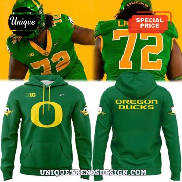 NCAA Oregon Ducks Green Uniform Hoodie