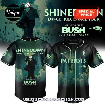 New England Patriots x Shinedown Dance Baseball Jersey
