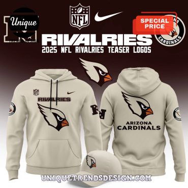 NFL Rivalries Teaser Logo Arizona Cardinals Hoodie And Cap