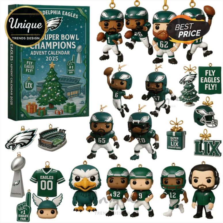 Philadelphia Eagles LIX Super Bowl 2025 Advent Calendar