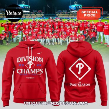 Philadelphia Phillies 2025 NL East Champions Hoodie