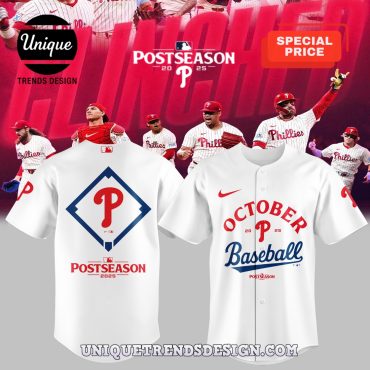 Philadelphia Phillies 2025 October Ready Baseball Jersey