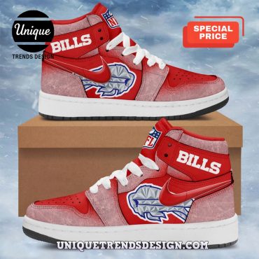 Premium Buffalo Bills Rivalries Red Air Jordan 1