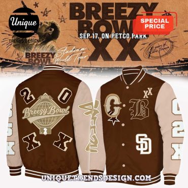 San Diego Padres x Breezy Bowl Baseball Jacket