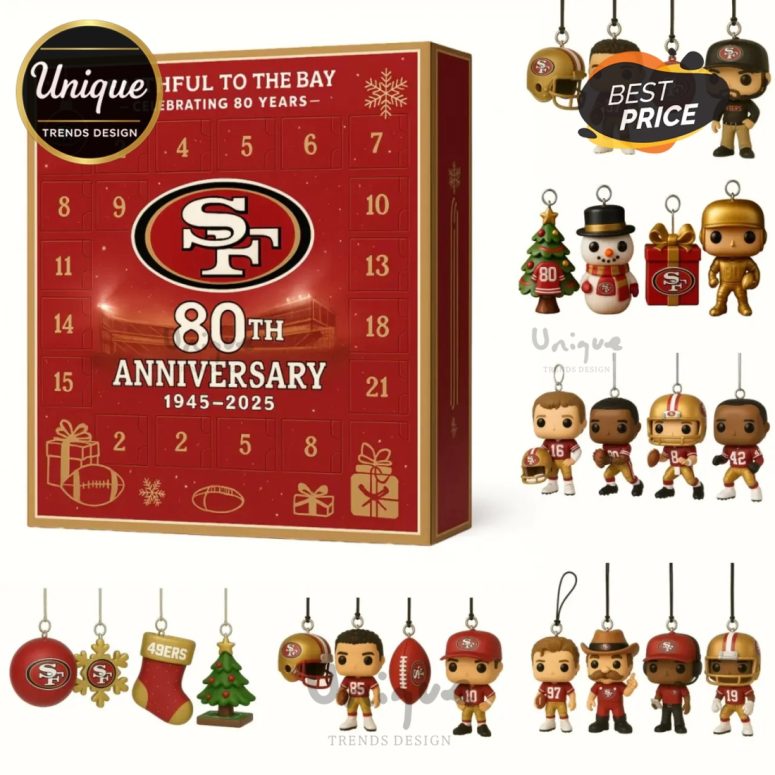 San Francisco 49ers 80th Anniversary Advent Calendar