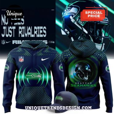 Seattle Seahawks NFL Rivalries Hoodie And Cap